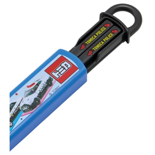 Skater Children's Antibacterial Slide and Chopstick Case Set, Tomica 22, Boys, Made in Japan, ABS2AMAG-A