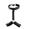 Couple Sex Adult Supplies Female Toys BDSM Props Handcuffs Reverse Back Binding Binding Training Mouth Ball Plug