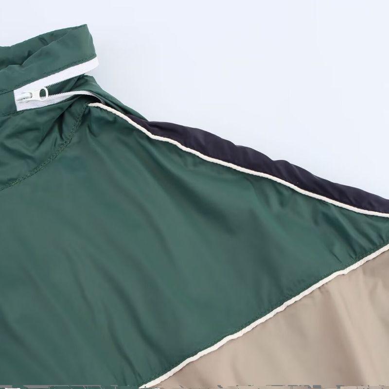 Kaslead New Women Clothes Western Style Fashion Contrast Color Trim Outerwear Trousers 8073037 8073137