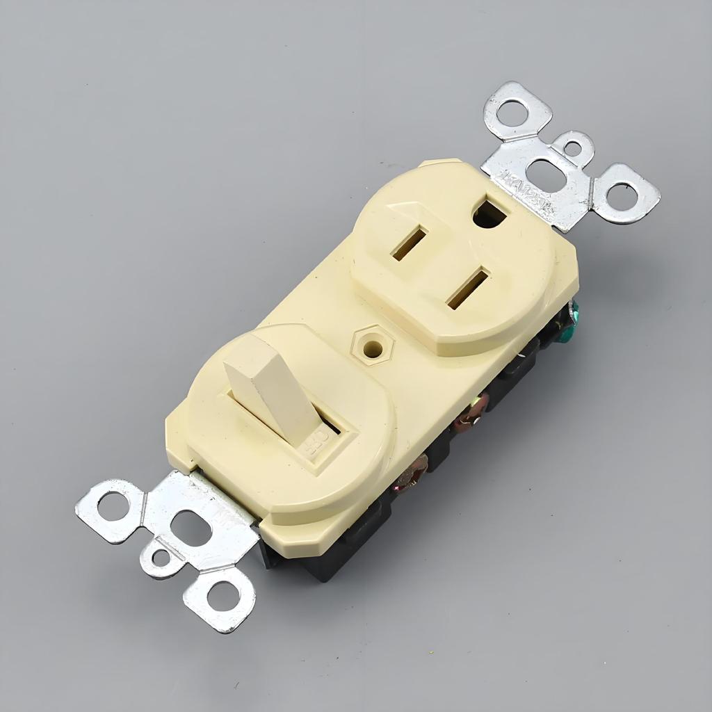 U Series South American Style US Standard Wall Switch & Power Socket