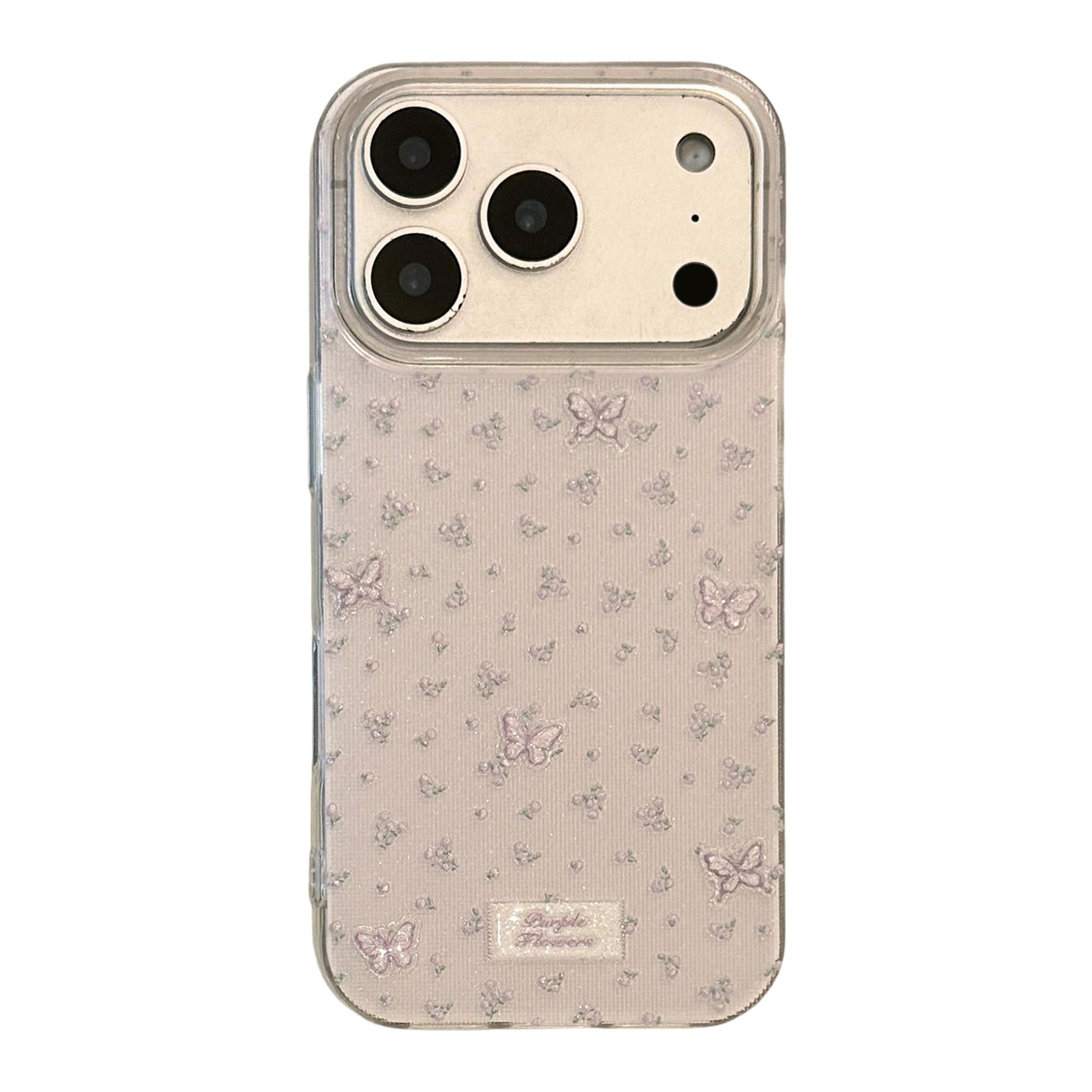 

Фиолетовый чехол для телефона с цветочным принтом для iPhone 16, iPhone 17 и iPhone 17 Pro Max iPhone 11