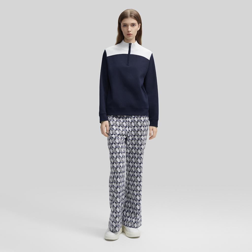 New FILA Casual Pants Women's All Over Print F11W444601FZA