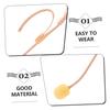 ERINGOGO Kids Singing Headset Microphone Lip Sync Flexible Lightweight Comfortable for School Events Stage Performances