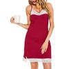 Adjustable Spaghetti Strap Pajama Lace Dress