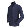 Double-Sided Fleece Jacket Women Men Warm Thick Coral Zip-Up Cardigan Casual Long Sleeve High Neck