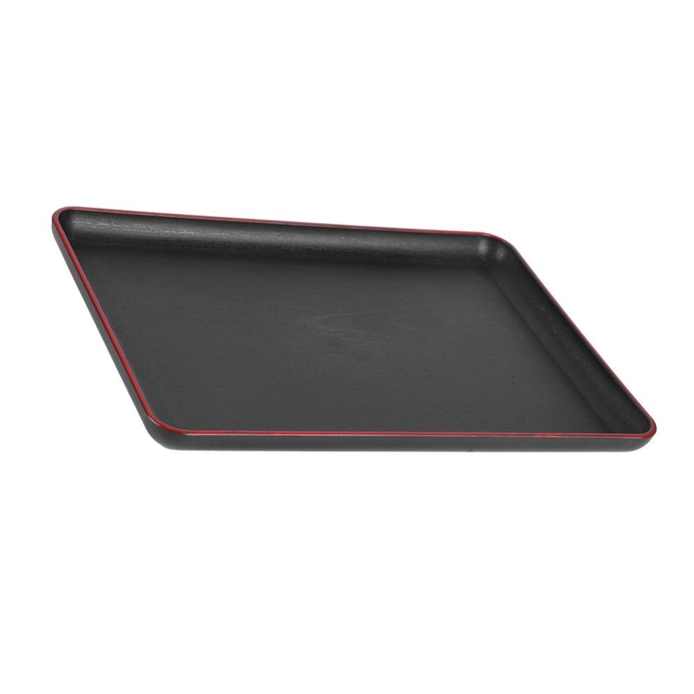 Rectangular Overall Food Carry Platter Thickened Dinner Service Tray  Beverage Placement
