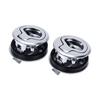 Boat Slam Latch Stainless Steel Zinc Alloy Flush Pull Handle Deck Hatch Latch for Yachts Motorboats Cargo Trailer