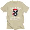 Custom Gasparilla Pirate Skull T Shirts Men Pure Cotton Tees Tshirts Casual Tshirt Clothing