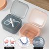 Invisible Braces Box Mouth Guard Case Retainer Storage Case Dental Aligner Portable With Lid Teeth Aligner Braces Box
