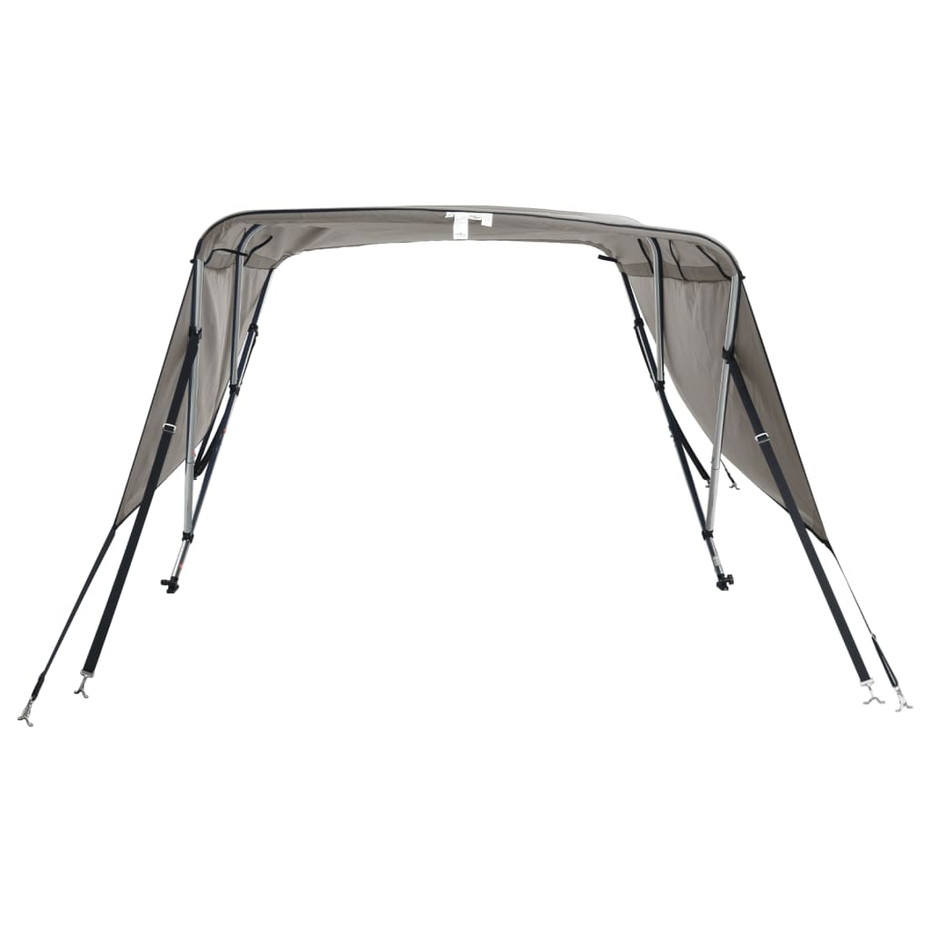 3 Bow Bimini Top with Side Panels 183 x (154 167) x 137 cm