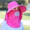 Women Outdoor Sun Protection Hat Foldable And Detachable Suitable For Sun Protection Uv Protection Fisherman Hat