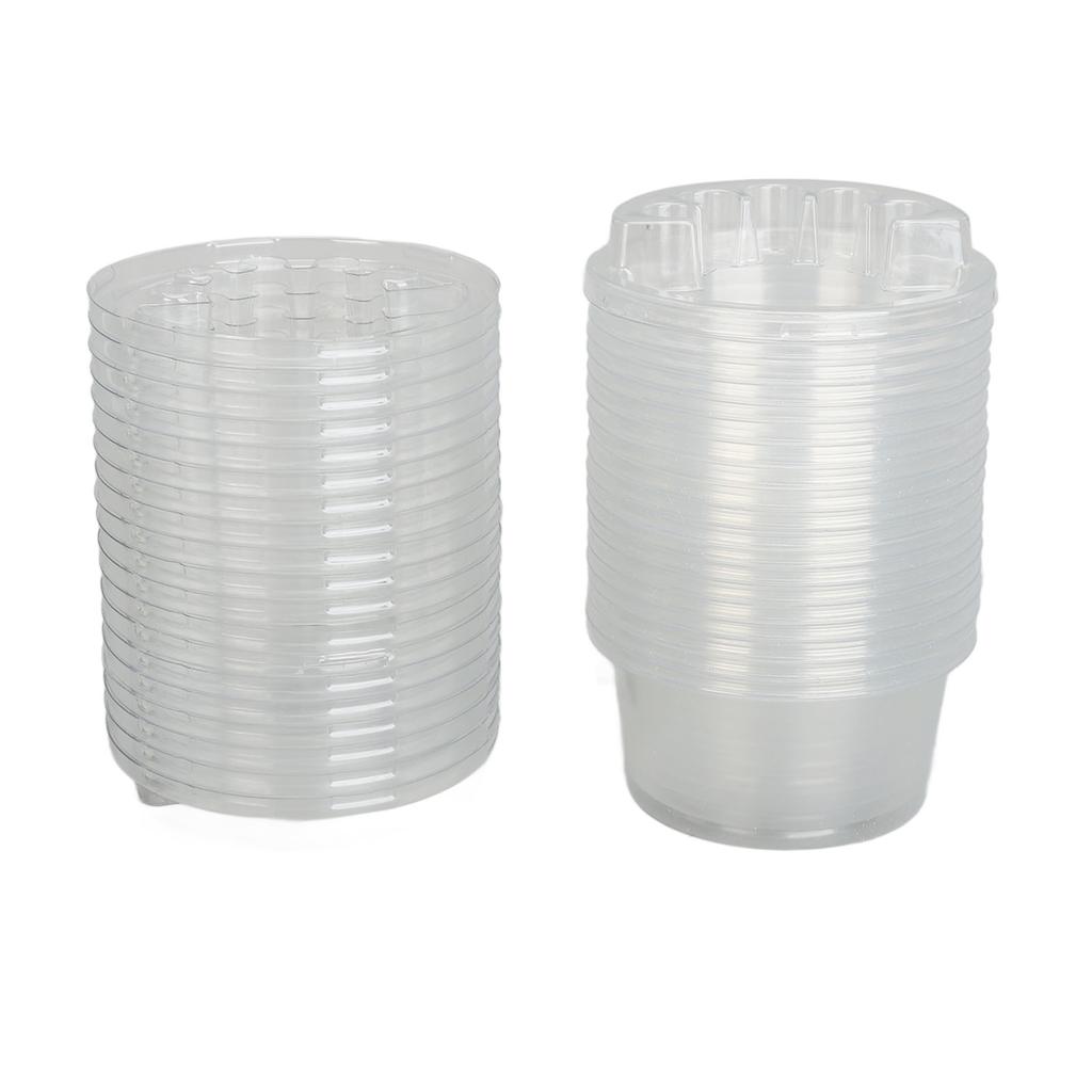 20 Sets Tattoo Cartridge Needle Holder Disposable Tattoo Needle Cleansing Cup with Holder Stand