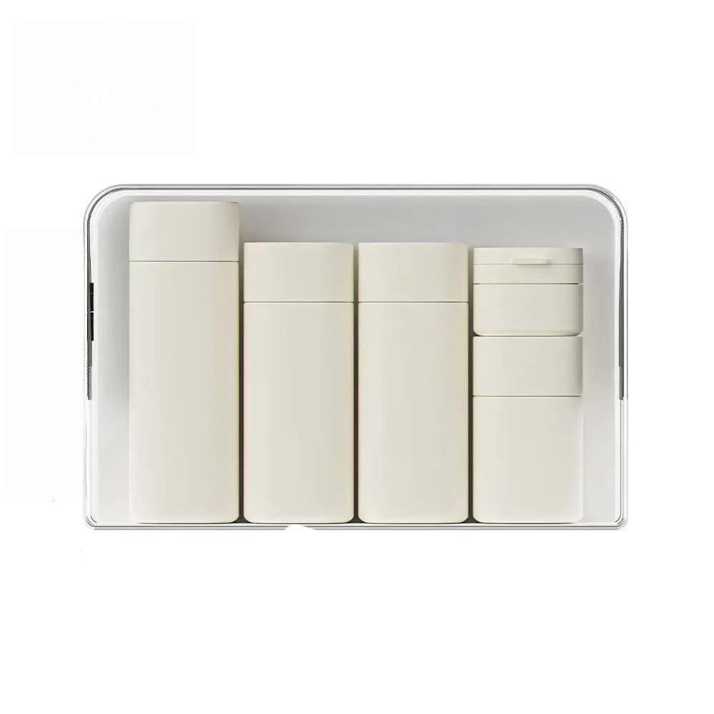 Travel Bottles Set, Silicone Squeezable Containers, Refillable Travel Accessories for Conditioner, Shampoo, Lotion & Body
