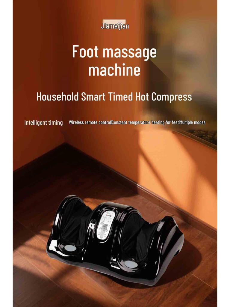 Electric Foot Massager: Heated Kneading for Acupoint Therapy
