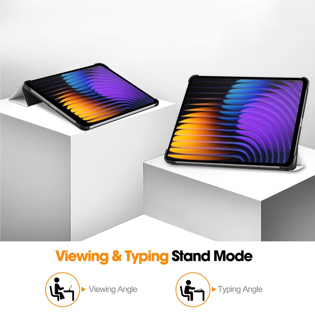 Etui na Xiaomi Pad 7 Pro/Pad 7 Wzór Drukowany Skórzany Stojak Pokrowiec na Tablet