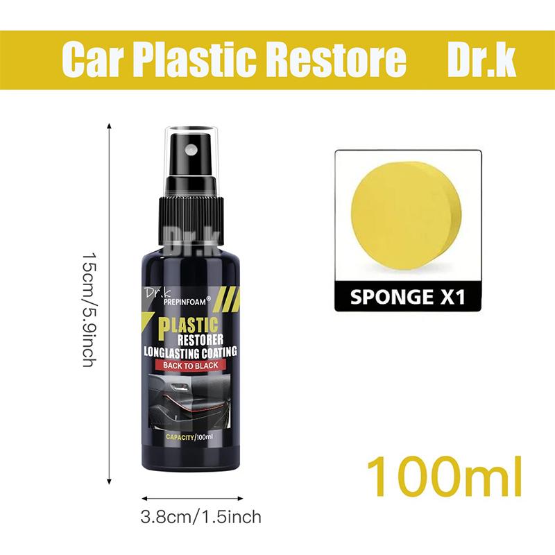 

Детейлер для интерьера автомобиля Пластик Кожа Покрывающий агент Кожа Пластик Реновация Очистка автомобиля 100ml