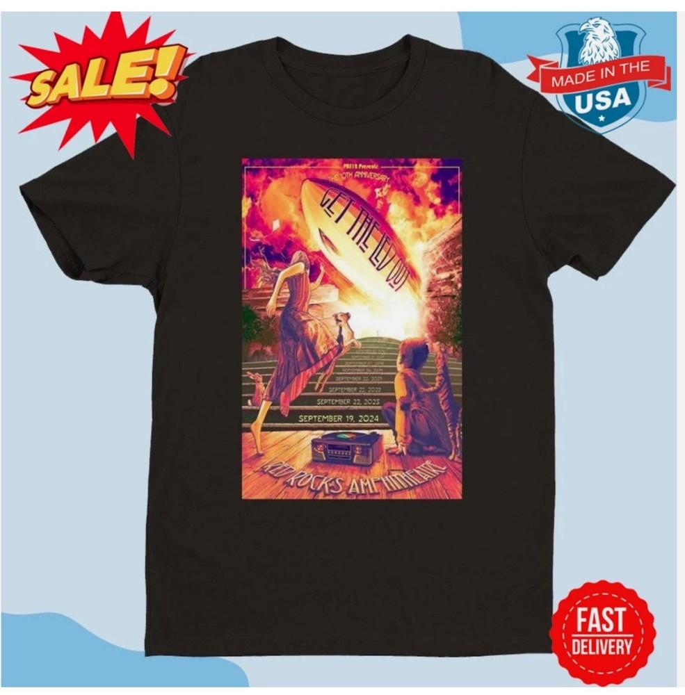 

Get The Led Out 10th Anniversary Red Rocks Amphitheatre Concert T-shirt L