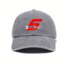 Retro Washed Baseball Cap Four-line Soft Top Hat for Men and Women Distressed Cowboy Hat