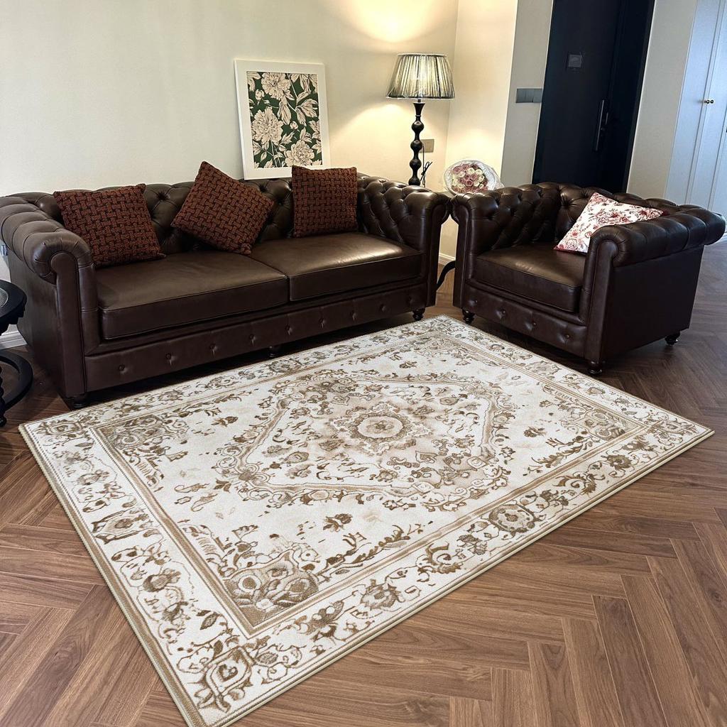 Vintage Persian Carpet for Living Room Decoration Carpets Large Bedroom Luxury Lounge Rugs 200x300 Non-slip Washable Floor Mat