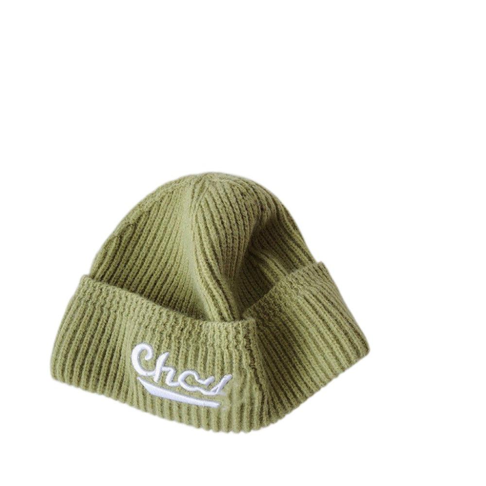 

Теплые осенне-зимние шапки из акриловых волокон для новорожденных, симпатичная шапочка для малышей на открытом воздухе зелёный