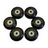 4 Pieces Pilates Reformer Wheels Bearings Direct Pu Construction Quiet Suitable for Exercise Gym