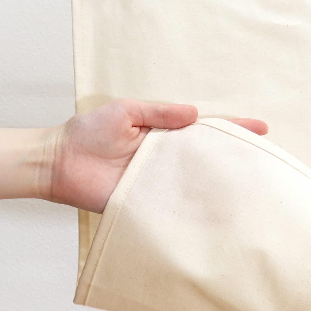 Noren Kobo Noren Cotton Shop Restaurant Plain Noren Natural Width 85 X Length 120cm Noren Natural Jersey 11850 Half-length