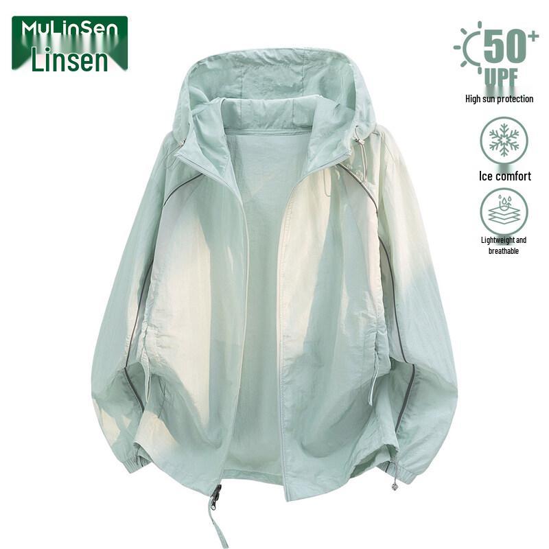 MULINSEN Women s UPF50+ Ice-Feel Sun Protection Jacket 2XL