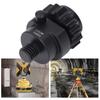 Total Station Base Connector Prism Adapter 5/8 11 Thread Aluminum Alloy Surveying Prism Adapter for GPS RTK Total Station Base