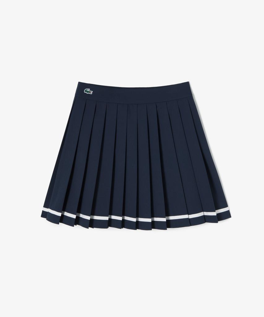 Lacoste Women'S Tennis Tape Tipping Skirt Jf231E-56G Hde