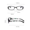 Fashion Printing Folding Reading Glasses Women Men Anti-Blue Light Portable Magnifying Presbyopia Eyeglasses