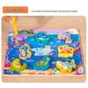 Animal Matching Magnetic Wooden Lacing Puzzle for Kids Ages 3-6
