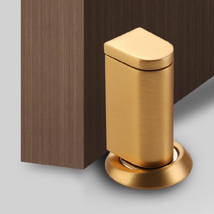 Floor Mounted Door Stop Anticollision Magnetic Door Stoppers Adjustable Bedroom Door Stop Wall Protector Door Accessories