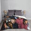 Benjamin wadsworth Fotocollage Wurfdecke Vintage Decke Sofas Reise Decke Flauschige Shaggy Decke