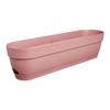 Planteur Rectangle VIBIA - Plastique - Réservoir - Ø50 - Rose poussière