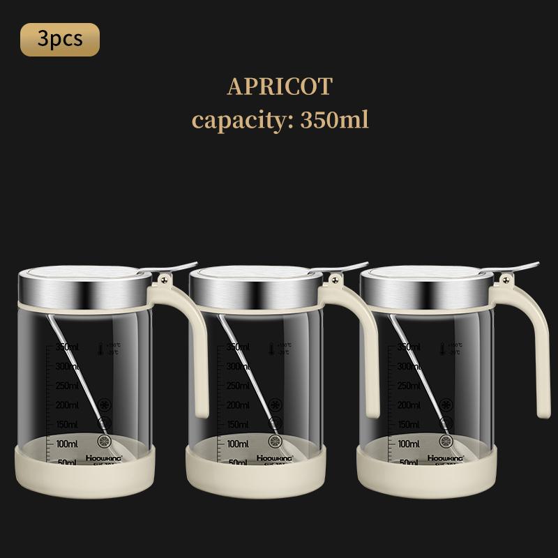 1pc Spices Glass Seasoning Jar with Spoon Sugar Bowl Salt Shaker Seasoning Container Kitchen Supplies Storage Set Spice Boxes