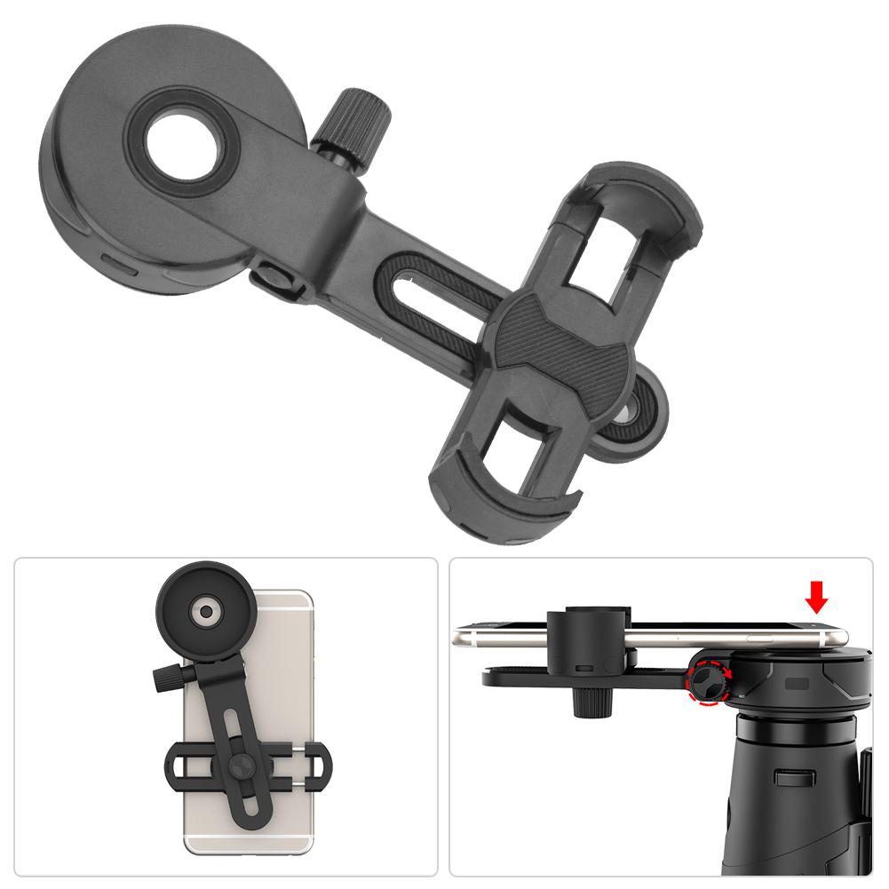 CM-8L Universal Phone Clip Shooting Bracket for Telescope Astronomical Microscope Connection