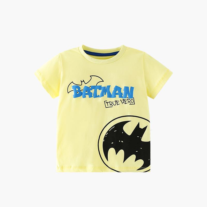 

Toddler & Kids Breathable Cotton Short-Sleeve T-Shirt: Soft, Sweat-Absorbing, Comfortable, Casual Summer Top 90