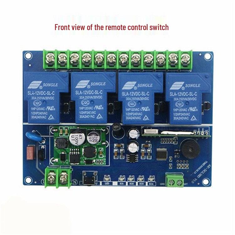 DC12V-48V 4-Way Remote Motor & Lighting Control Switch