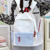 Schoolbag New Korean Version Cute High School Student Polka Dots Ins Schoolbag High Value Backpack Simple Student Large Capacity Backpack