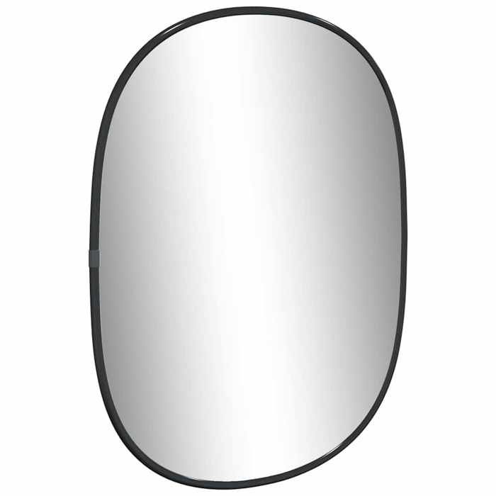VidaXL Mural Miroir de Maquillage Coiffeuse Cosmétique Décoration de Chambre à Coucher Salle de Bain Salon Intérieur Noir 348222