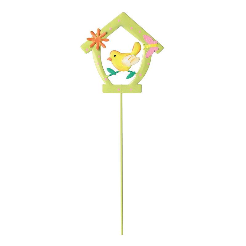Flower Pot Garden Stake Decorations Indoor Outdoor Lawn Pathway Lawn Ornament Outdoor Garden Decoration
