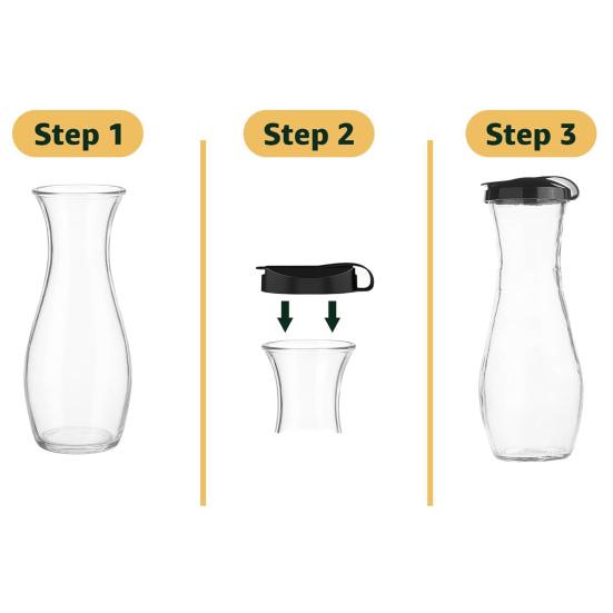 1/2Pcs Silicone Bottle Cap Easy Snap-On Design Easy to Clean Salad Flask