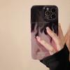 Purple Flame 15pro Apple Phone Case 13pro Max Philin 16 Simple 12 High End Sense Xs Suitable for 11 Art