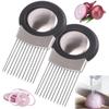 Onion Needle Easy Slicer Chopper Multifunction Tomato Fork New Vegetable Tool