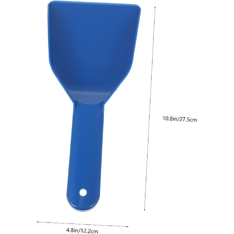 Refrigerator Ice Scraper 2-Pack Plastic Ice Shovels for Freezer Frost Removal Ergonomic Scoop Tools for Kitchen Freezer Cleaning