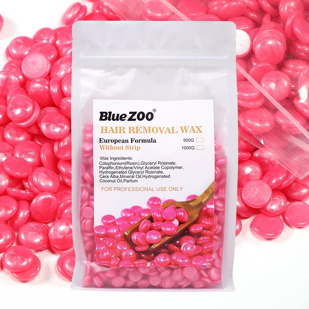 Makeup Paper-free, Hair Removal Wax Beans, Pearlescent Wax 500g/bag 4 Colors