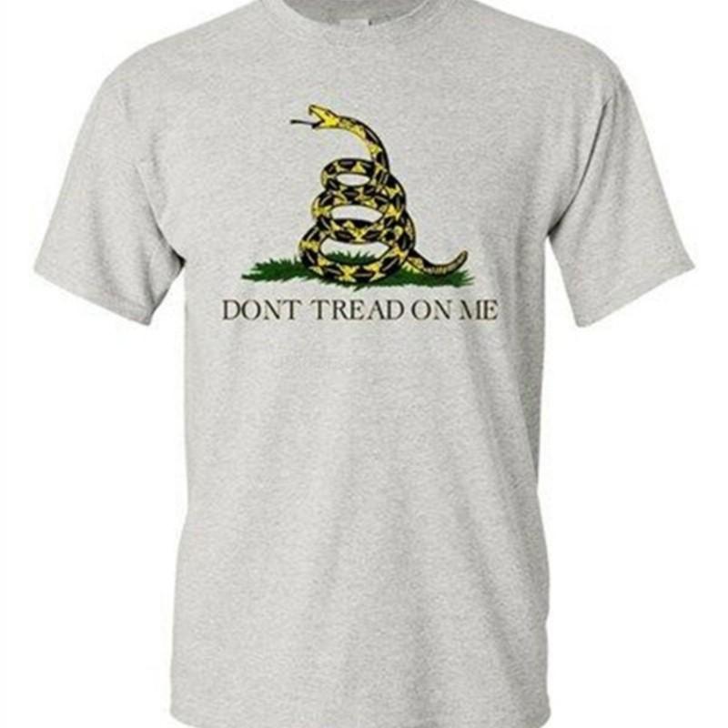 

Adult DonT Tread On Me Gadsden Flag Dt Funny Humor Parody TShirt Tee Fashion Tee Shirt men brand tshirt summer top tees 4XL