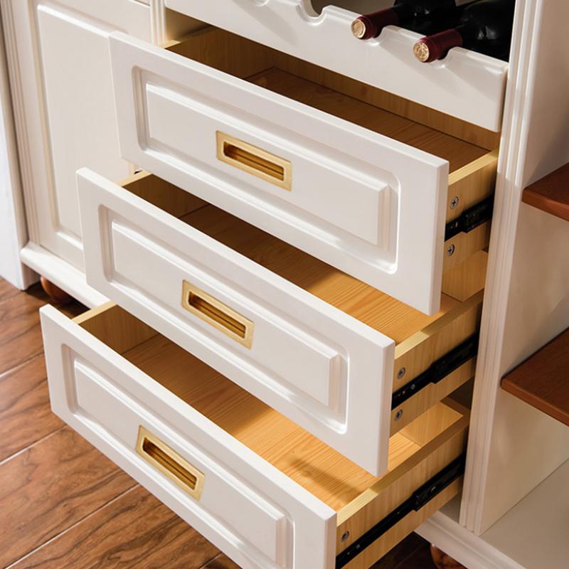 Alloy Embed Door Knobs Kitchen Cabinet Cupboard Door Drawer Hidden Dresser Pull Handles Furniture Hardwre Accessory