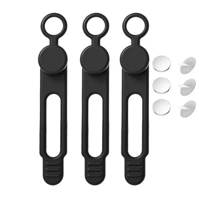 Xiaomi 1/3/5PCS Magnetic Cable Ties Earphone Clip Cord Management Silicone Ties Magnet Cord Organizer Line Keeper Cable Wire Holder