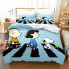 Snoopy Home Bedding Set Duvet Cover Comforter Sets 3-Piece Set 1 Quilt Cover Suitable For Children And Adults